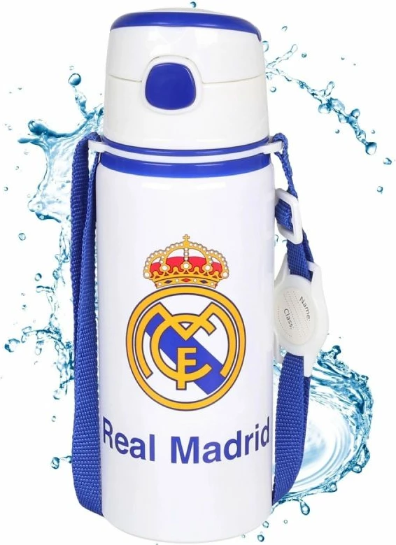 Shishe uji alumini Real Madrid RM00005, shumëngjyrëshe