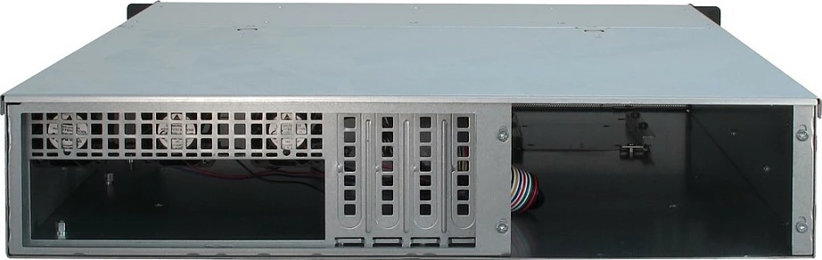 Kasë serveri Inter-Tech IPC 2U-2404L, Rack 2U, 5x 3.5"/2.5" SATA, micro ATX/Mini-ITX, e zezë/gri