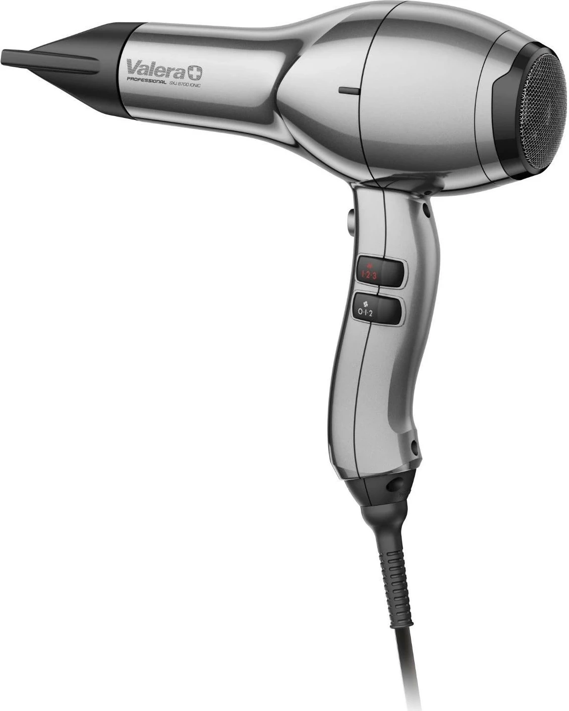 Tharëse flokësh Valera Swiss Silent Jet 8700 Ionic, argjendtë