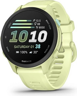 Smartwatch Garmin Forerunner 70, AMOLED 1.2", GPS, rrip silikoni, Lime