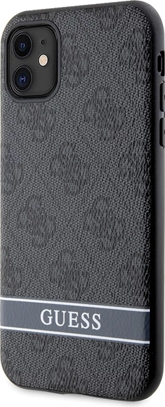 Mbështjellës Guess GUHCN61P4SNK për iPhone 11/XR, Gri