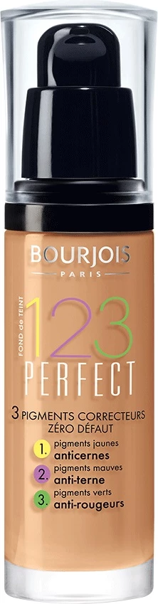 Fondatinë Bourjois 123 Perfect Foundation 57 Light Bronze 30ml