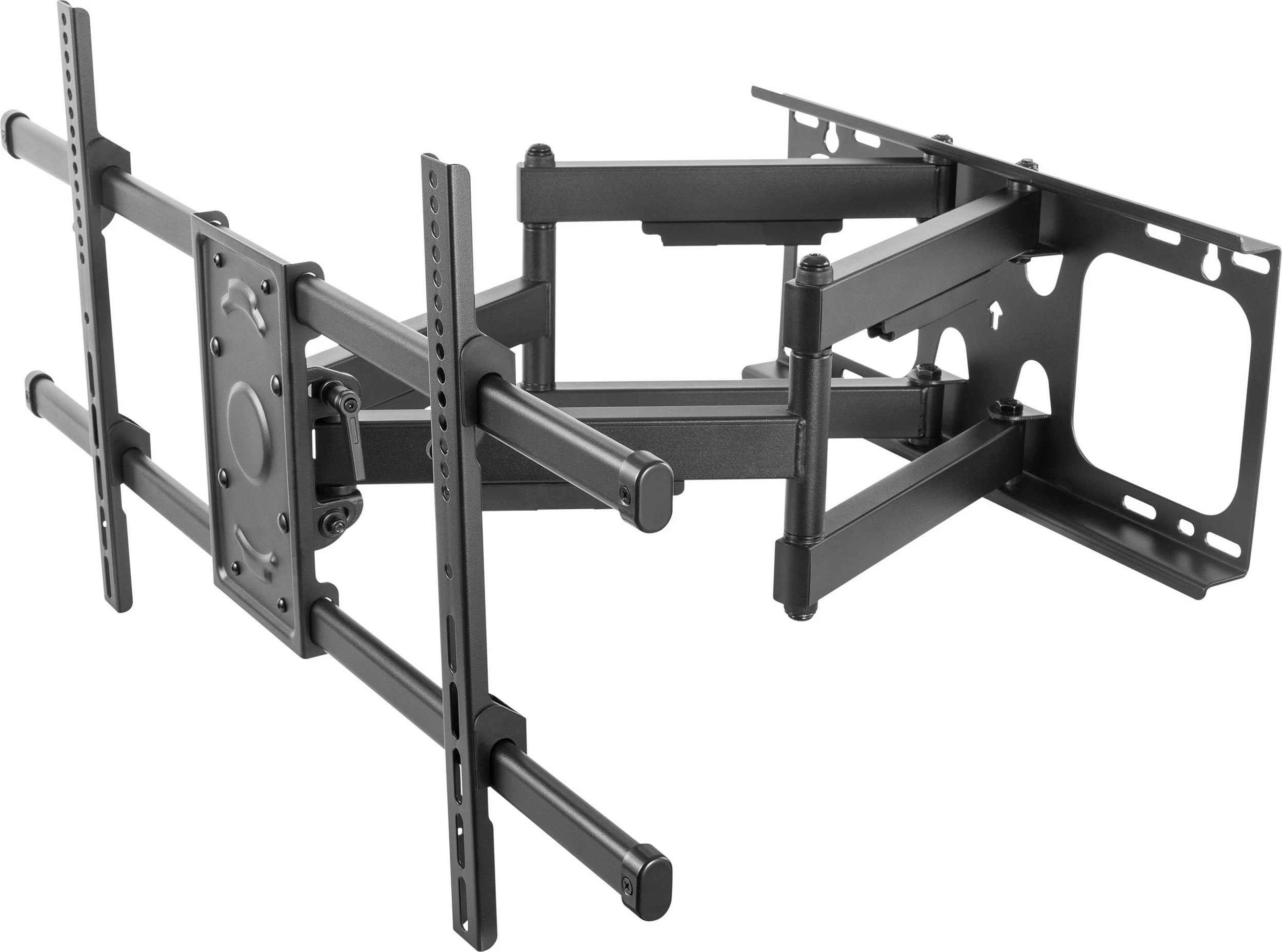 Mbajtëse muri TV EQUIP, 37"-90", e pjerrët dhe e rrotullueshme, VESA 200x200, 75 kg, e zezë