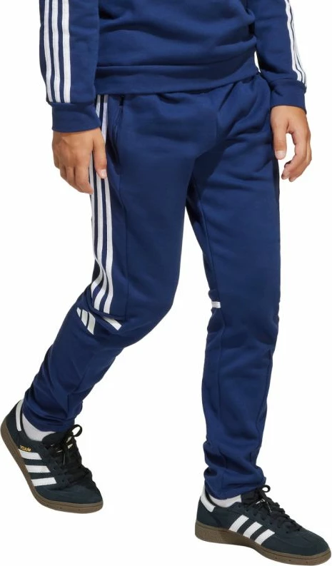 Pantallona sportive për fëmijë adidas, të kaltra [Madhësia: 164 cm]