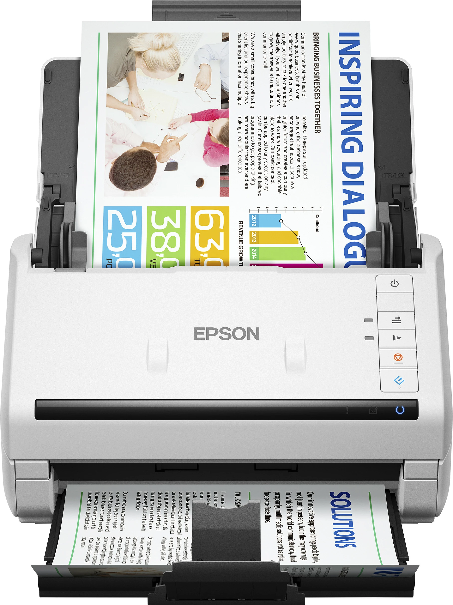 Skener dokumentesh Epson WorkForce DS-770II, ADF 100 fletë, Duplex, USB 3.0