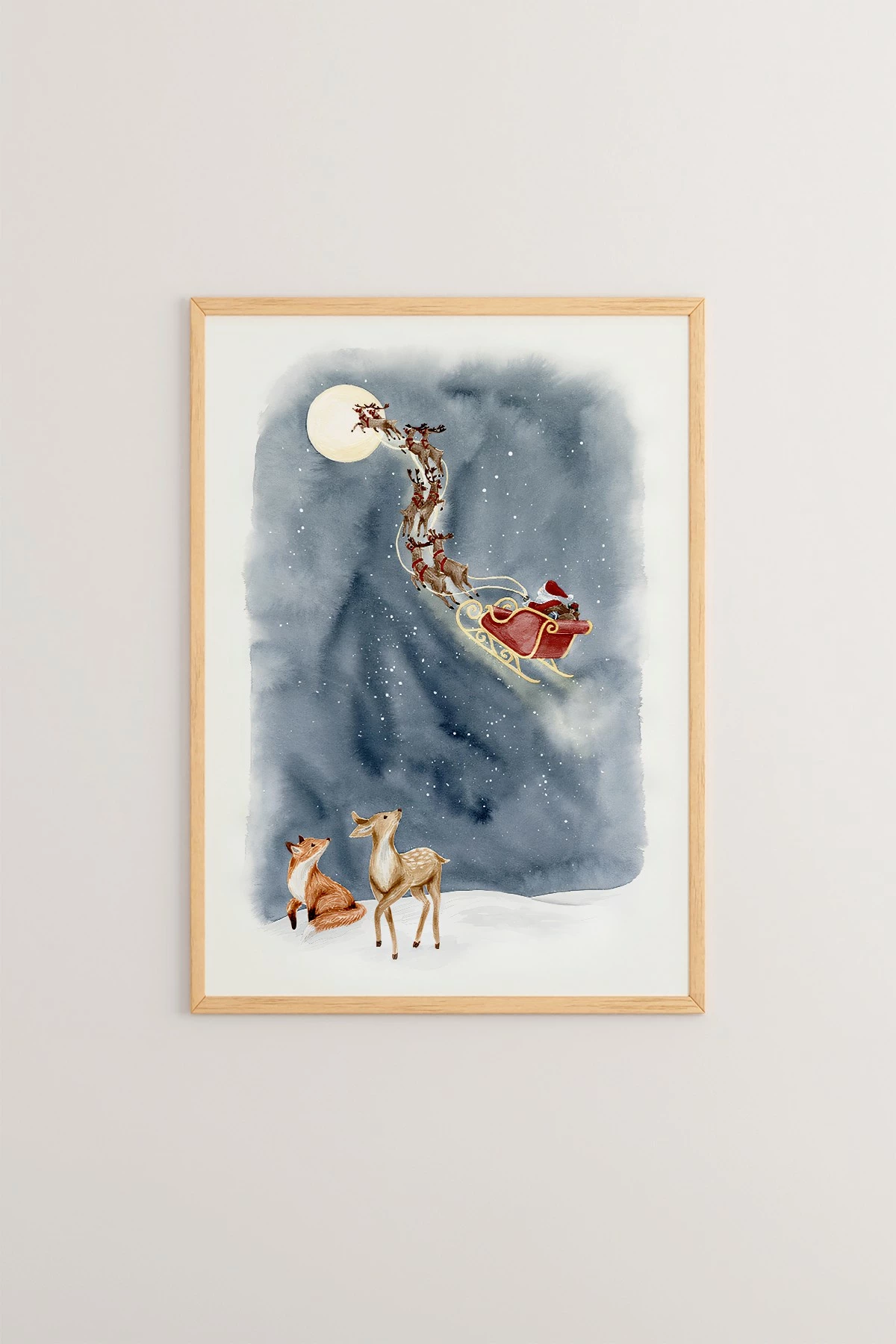 Pikturë dekorative me kornizë, shumëngjyrëshe, Wallity, Tekhamcerceve102, 33x48cm