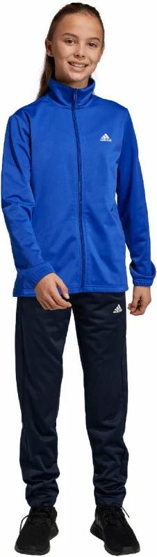 Trenerka për fëmijë adidas, blu dhe e zezë [Madhësia: 164 cm]
