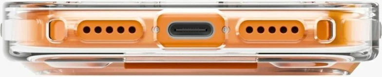 Maskë telefoni UNIQ Heldro Air Magclick Charging për iPhone 17 Pro, portokalli