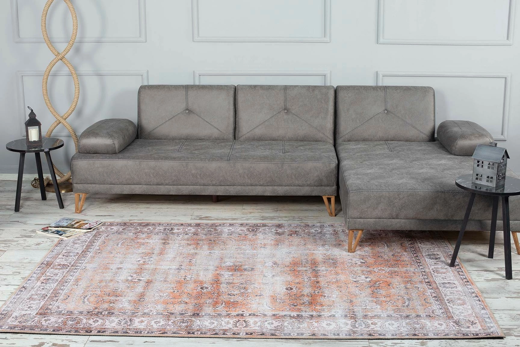 Qilim Conceptum Hypnose, 230x330cm, Blues Chenille - portokalli AL 159