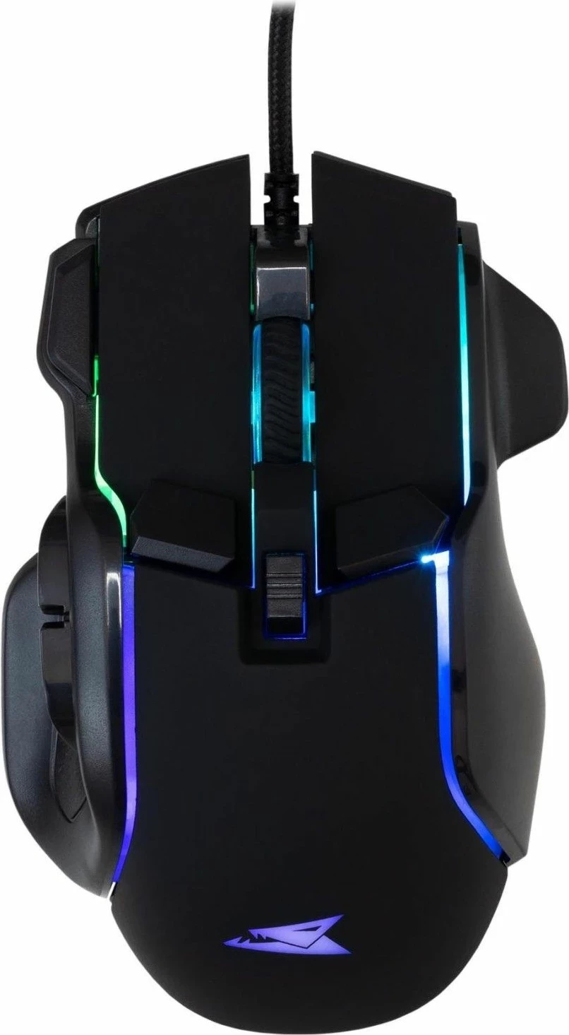 Maus gaming Baracuda Piranha BGM-071, 7200 DPI, RGB, i zi