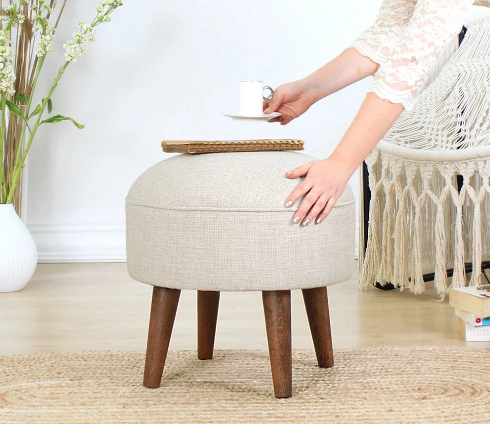 Puf Atelier del Sofa, Deff, krem