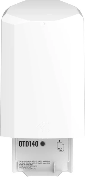 Router Teltonika OTD140, Ethernet WAN, Gigabit Ethernet, SIM card slot, Bardhë