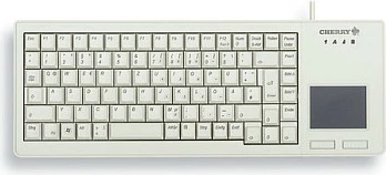 Tastierë Cherry XS Touchpad, QWERTY, USB, Gri