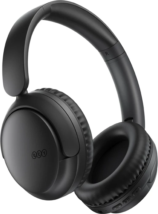 Kufje over-ear wireless QCY H2S Lite, Bluetooth 6.0, 60 orë bateri, Hi-Res Audio, të zeza