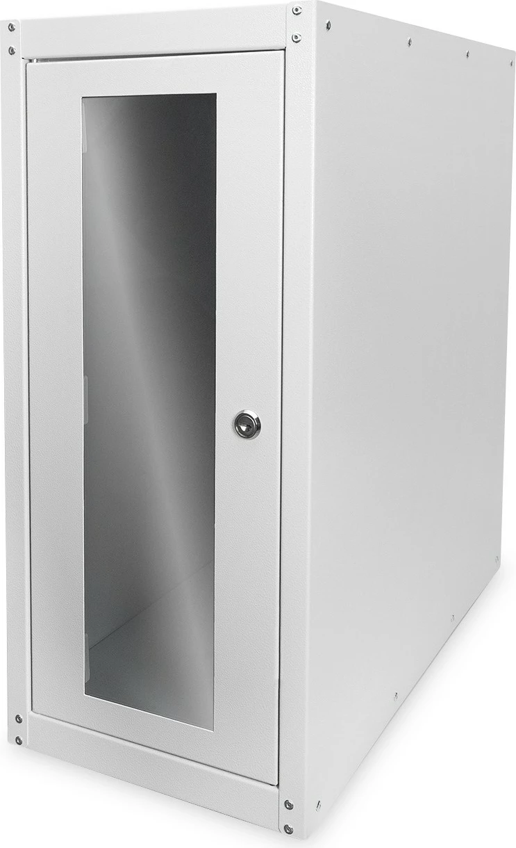 Kasë rrjeti Digitus PC Schrank, derë xhami, ngjyrë gri