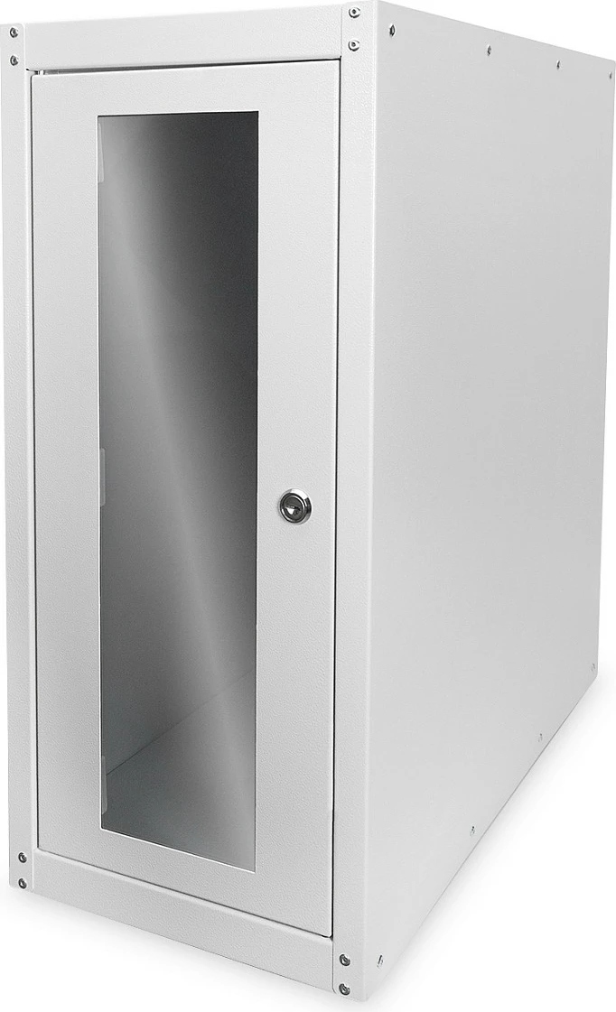 Kasë rrjeti Digitus PC Schrank, derë xhami, ngjyrë gri