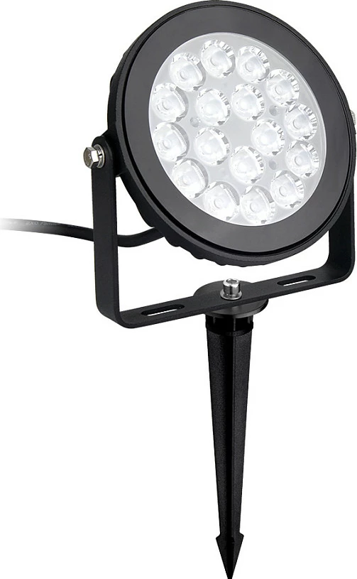 Llampë kopshti LED Synergy21 FUTC02ZR, 9W RGB+Warm White, WiFi/Zigbee, IP66, e zezë