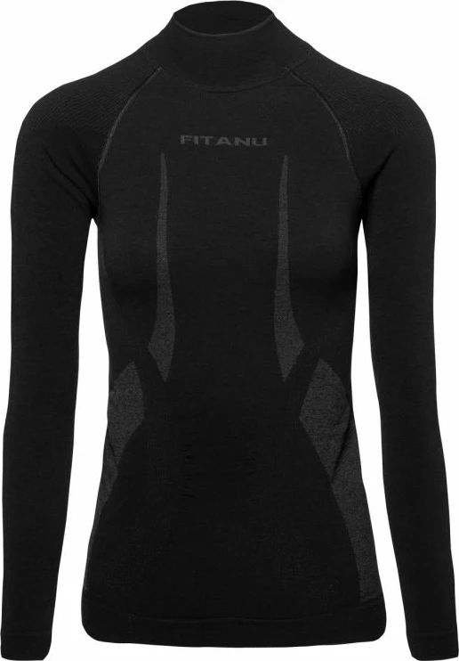 Maicë termoaktive për femra Fitanu, e zezë