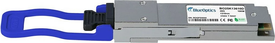 Modul transceiver QSFP BlueOptics BO25K13610D, kompatibil me Networks 10320, argjend/blu