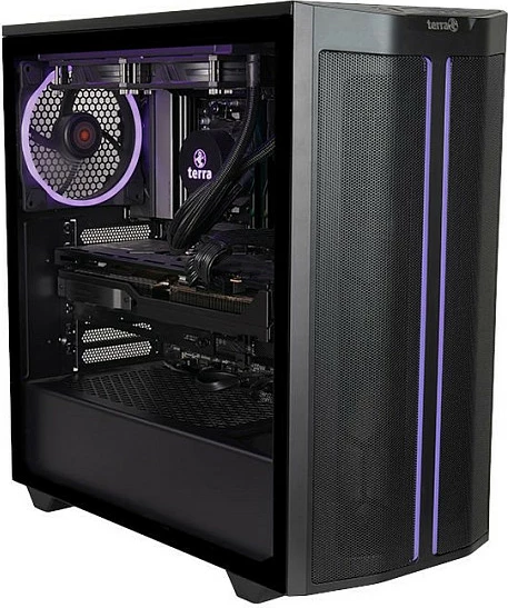 Kompjuter gaming Terra PC-GAMER ELITE 3, kasë me dritë LED, i zi