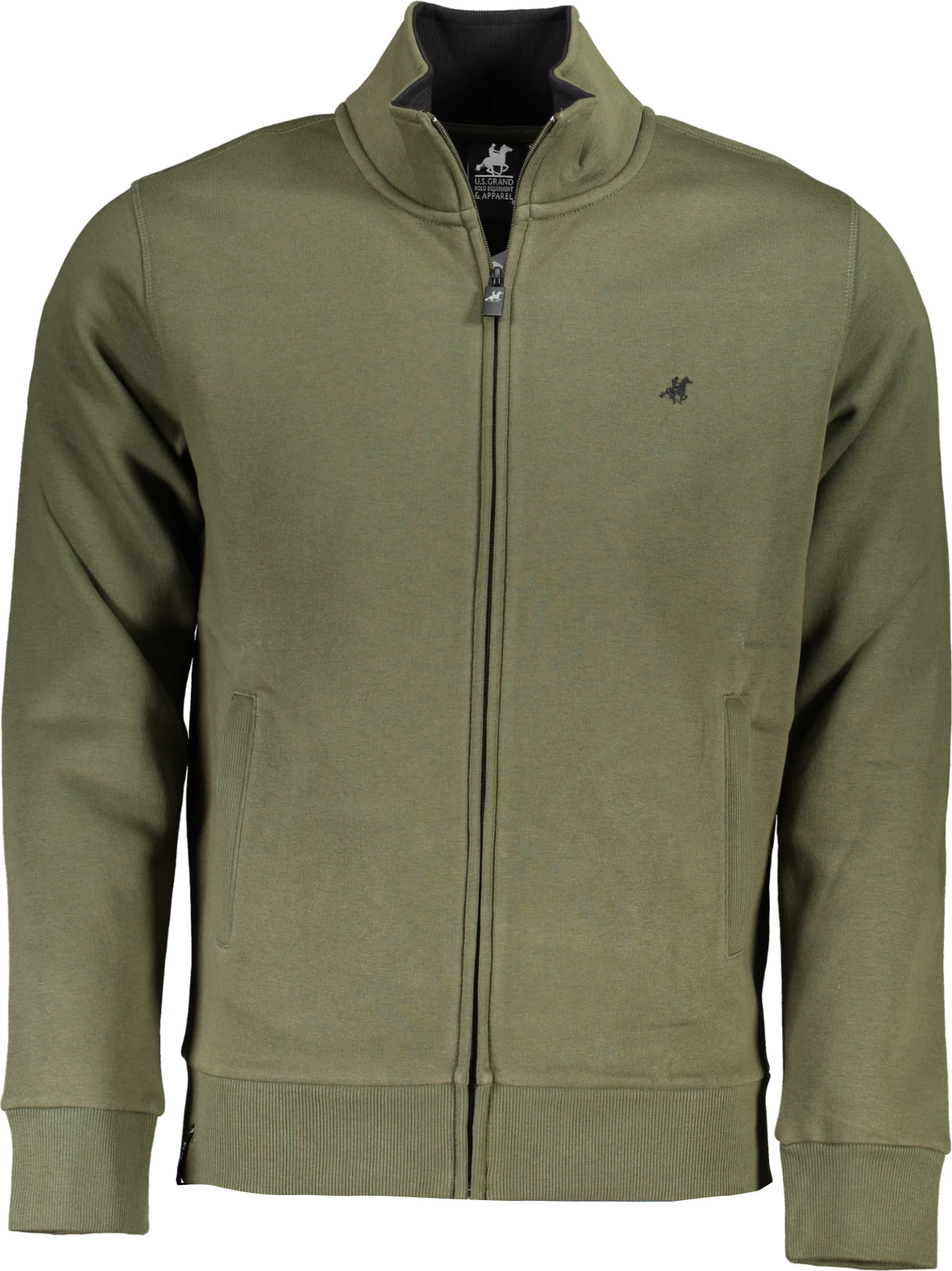 Duks për meshkuj U.S. GRAND POLO zip, i gjelbër