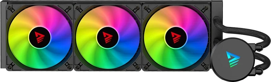 Kasë ftohëse SAVIO VELOX 360 MM, All-in-one liquid cooler, për procesor, 36 cm, Alumini, RGB, E zezë