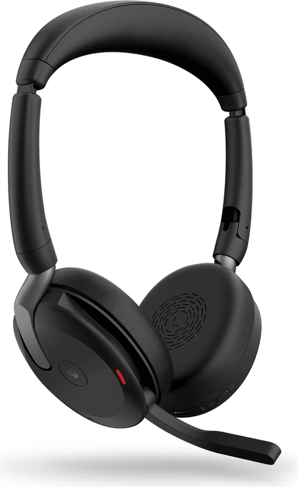 Kufje me mikrofon Jabra EV265F2 26699-999-999, e zezë