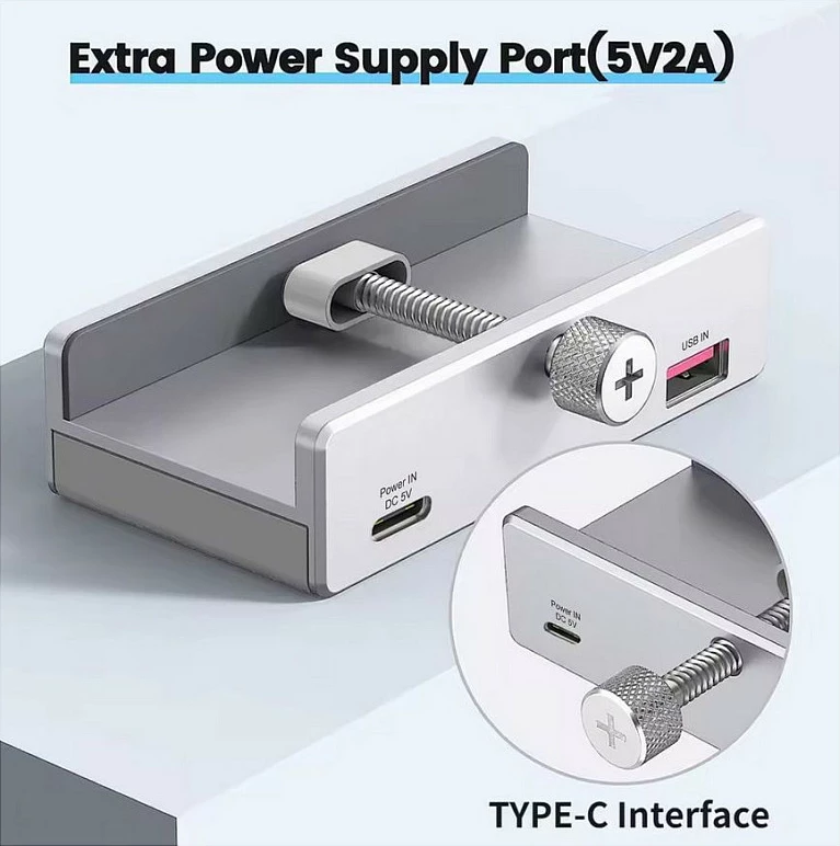USB hub EQUIP 128968, 5 porta USB 3.2 Gen1, lexues SD/MicroSD, alumini