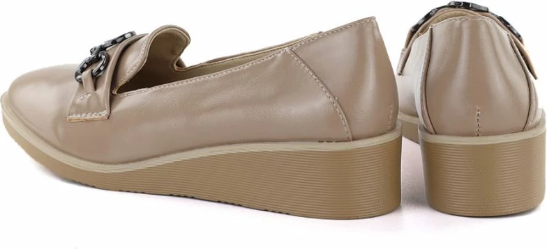Këpucë platforme femra M. Daszyński MR2265, bezhë