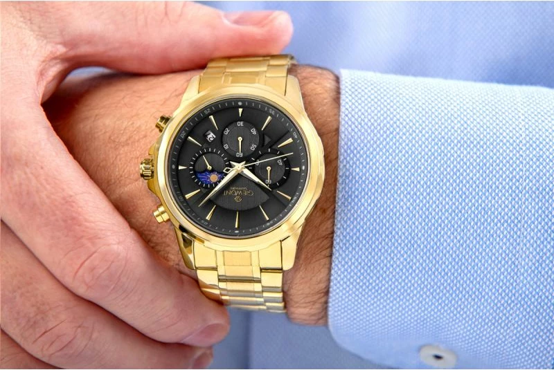 Orë dore për meshkuj Giewont, e zezë