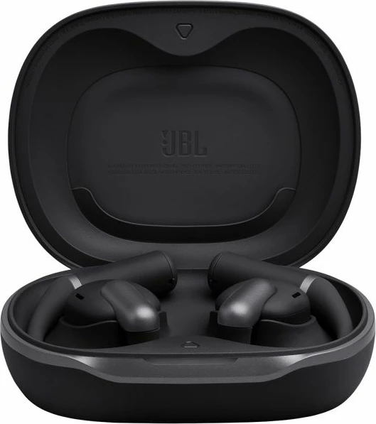 Kufje wireless open-ear JBL Sense Pro, Hi-Res LDAC, 38h, IP54, Bluetooth 6.0, të zeza, me kuti karikimi