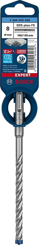 Burgji Bosch EXPERT SDS Plus-7X, 8x165 mm, për beton dhe gur