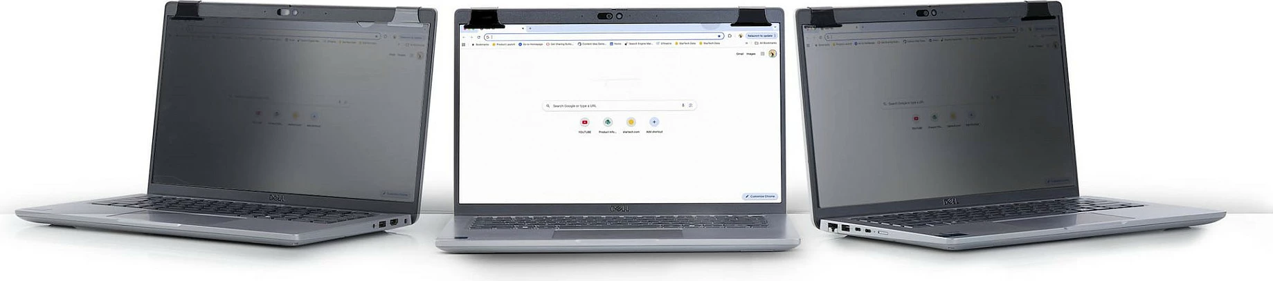 Filtër privatësie për laptop StarTech 15.6", 16:9, anti-reflektim, filtër dritë blu, i zi