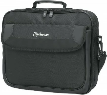 Çantë laptop MANHATTAN Cambridge Clamshell 14.1, e zezë