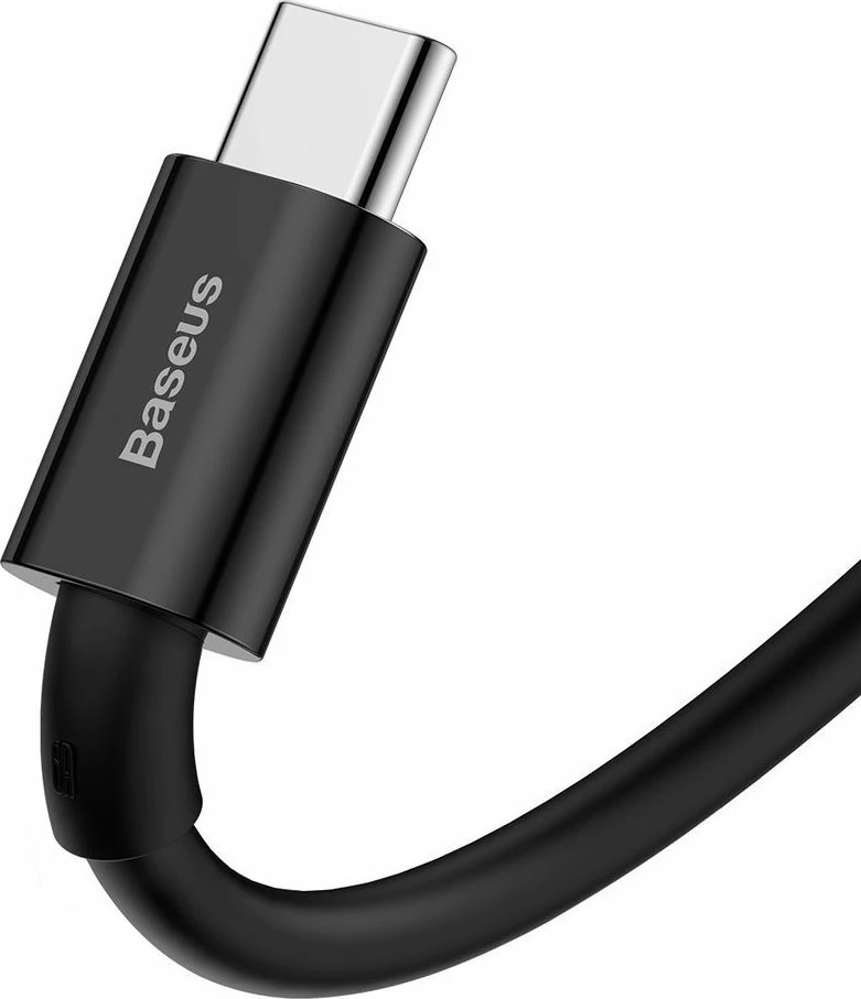 Kabl USB Baseus Superior CATYS-A01, USB-A në USB-C, 2 m, 66 W, USB 2.0, i zi
