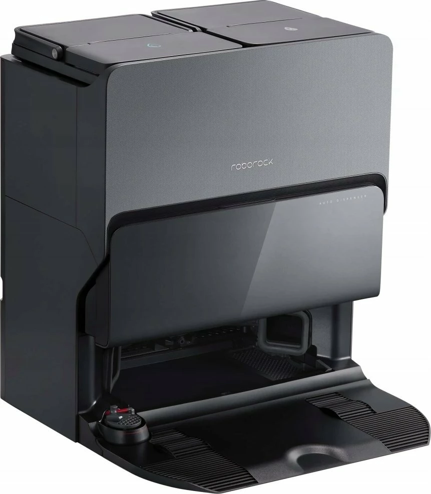 Robot pastrimi Roborock S8 MaxV Ultra 10000Pa me stacion zbrazjeje/larjeje, Wi‑Fi, funksion larjeje dyshemeje, i zi