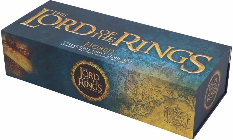 Set gotash shot NEMESIS NOW Lord of the Rings Hobbit, 4 copë