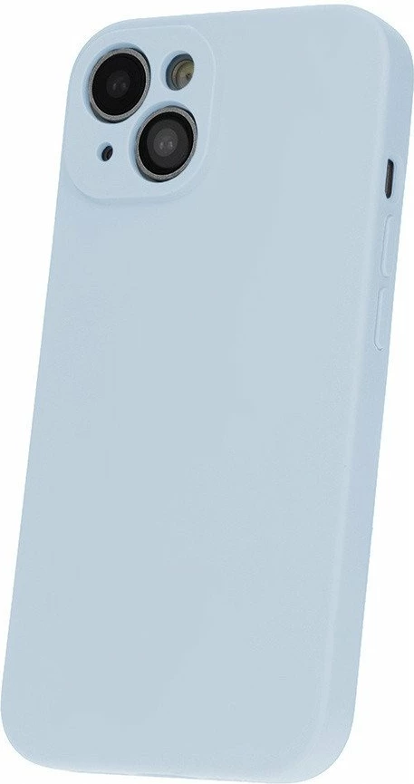Mbështjellës Etteri Silicon Cover për Samsung Galaxy A36 5G, TPU mat, kompatibil me karikim wireless, kaltër e çelët