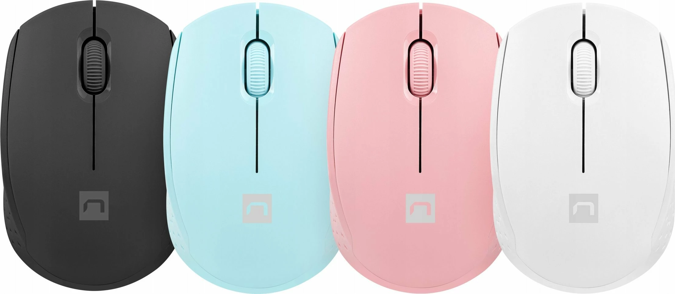 Maus wireless Natec Stork 1600 DPI, blu
