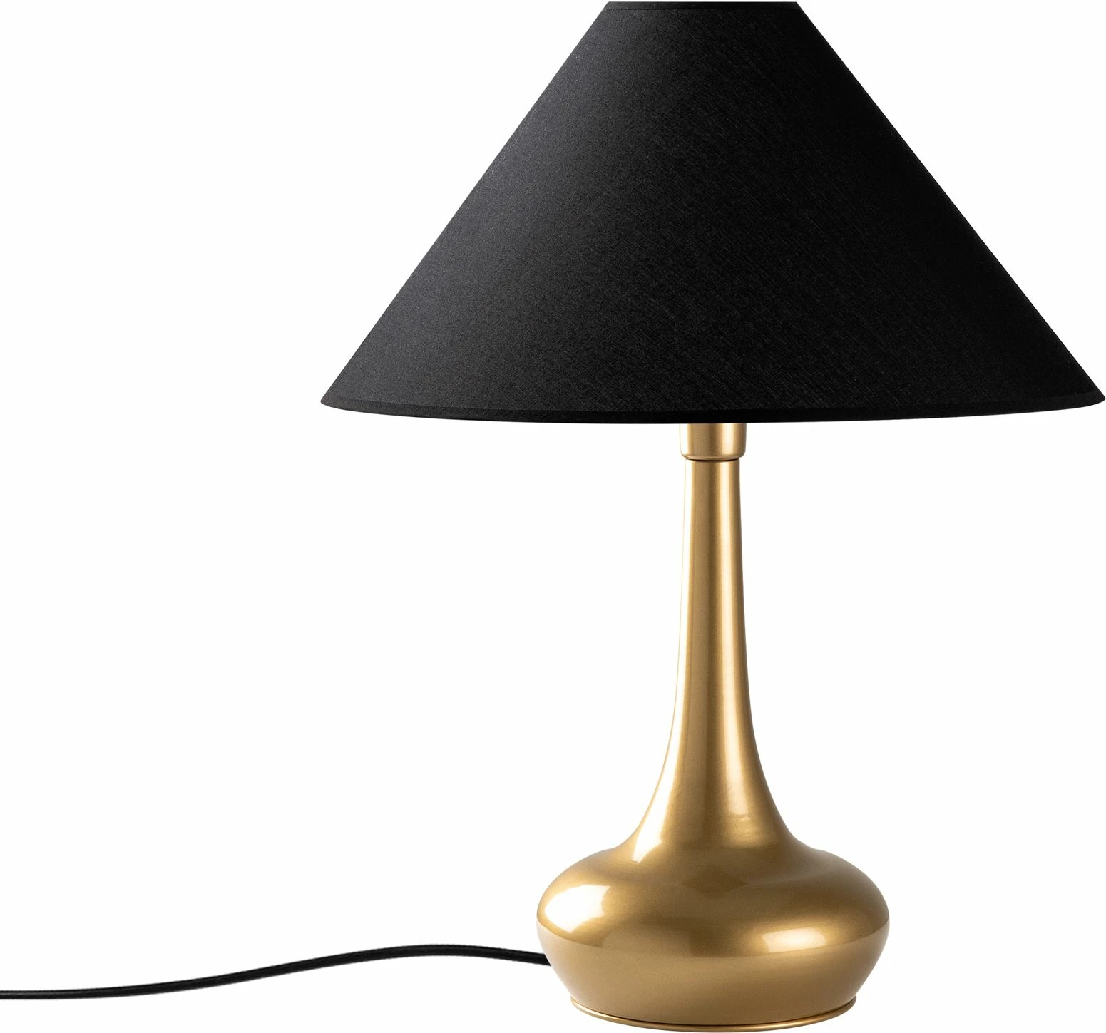 Llambë tavoline Opviq, Luna - 15256, ngjyrë ari dhe e zezë