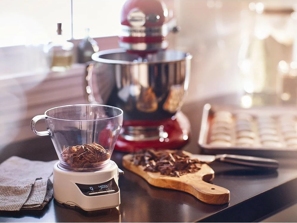 Aksesor KitchenAid 5KSMSFTA, sitë me peshore digjitale, e bardhë