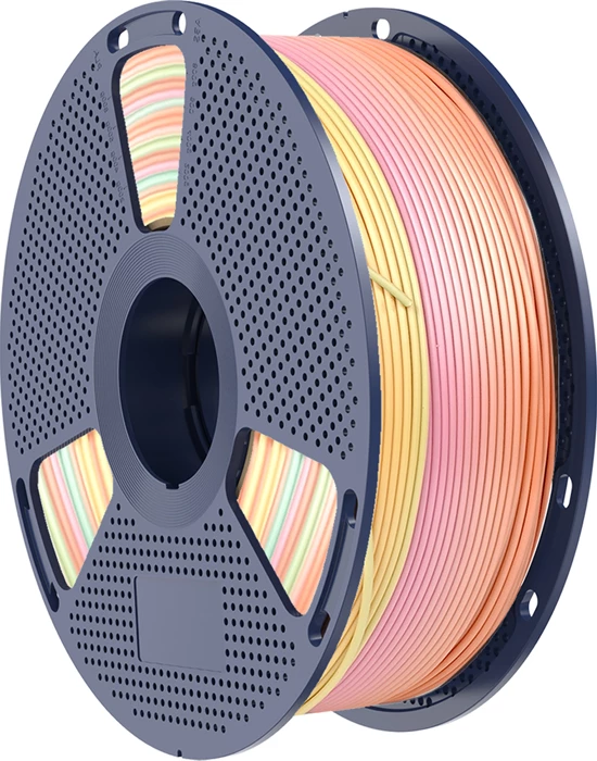 Filament 3D Sunlu PLA+ Silk R 05, 1.75 mm, 1 kg, Rainbow