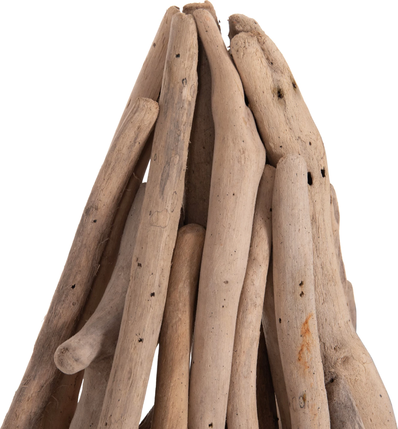 Llambë muri VEKNA, dru driftwood natyral, 43x15x100cm