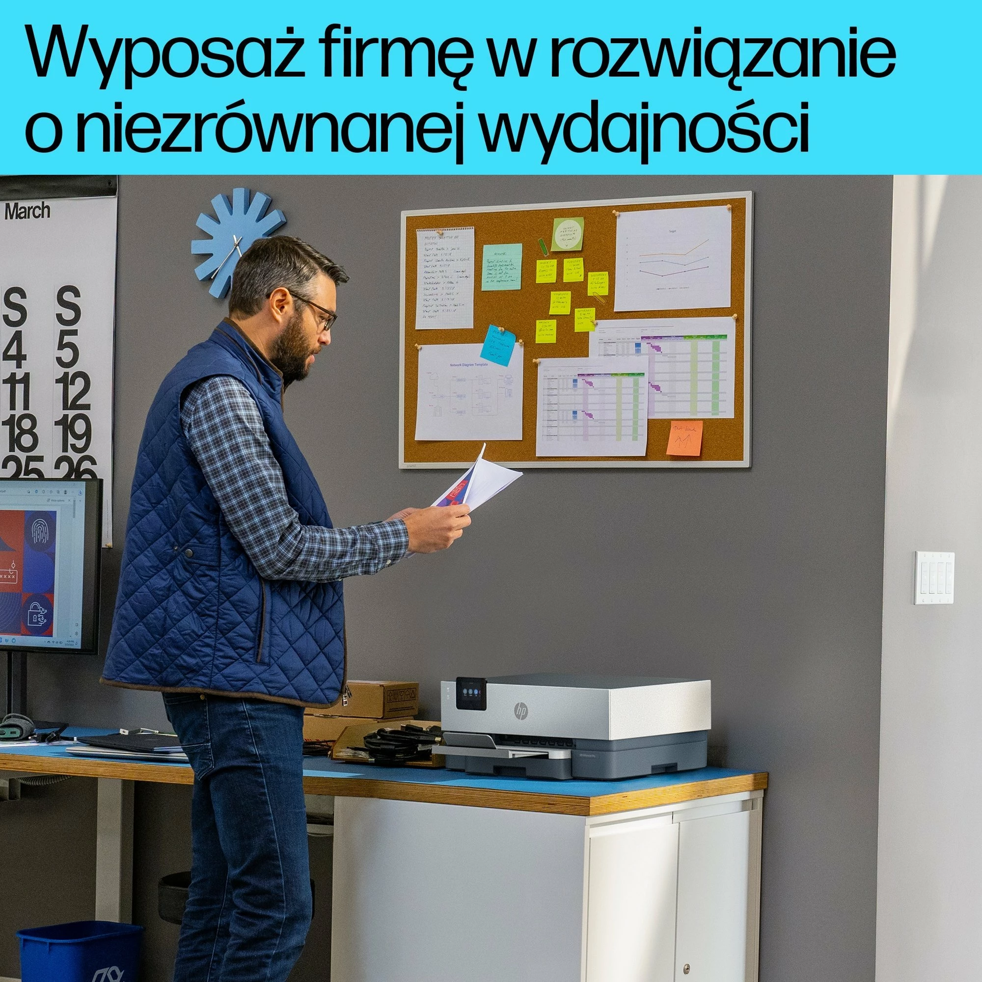Printer inkjet HP OfficeJet Pro 9110b (5A0S3B) A4, Wi‑Fi, Duplex, 250 fletë, 4 kartrixhe, Ethernet/USB, ekran me prekje, Bardhë/Gri