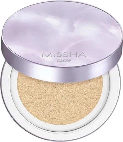 Fondatinë cushion për femra Missha Glow Layering Fit Cushion 17 Ivory 14g