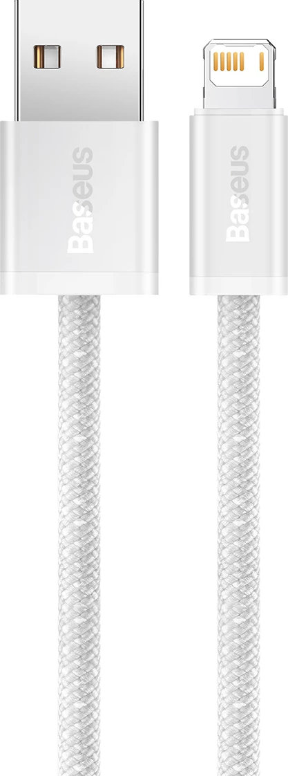 Kabllo USB në Lightning Baseus CALD000502, 2m, Bardhë