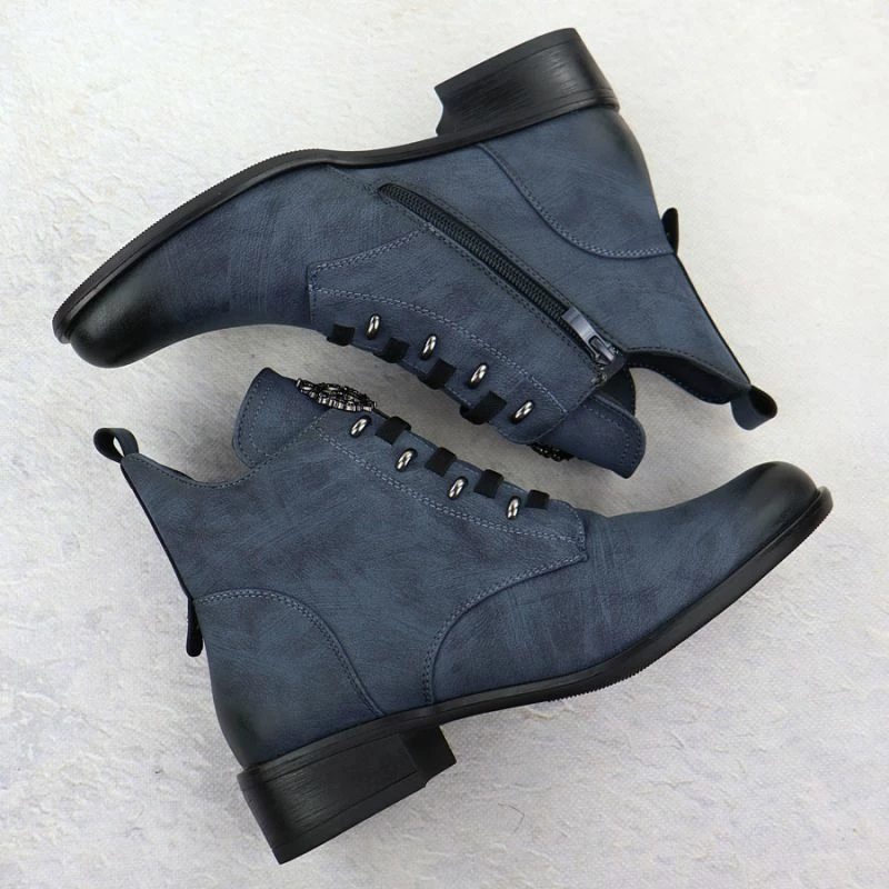 Çizme për femra Jezzi, të kaltra