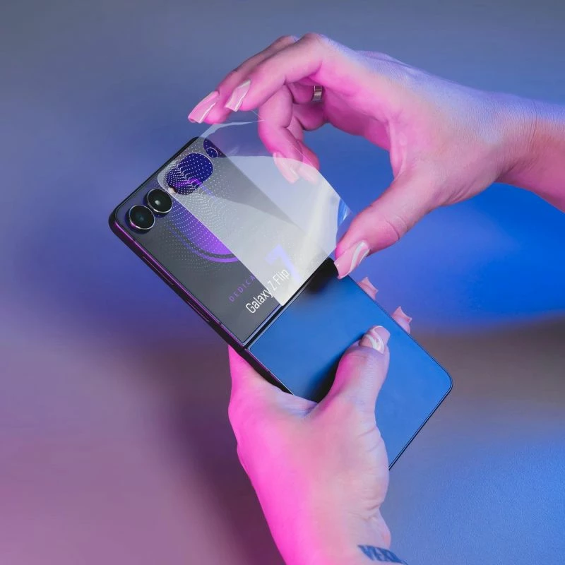 Folie mbrojtëse për Samsung Galaxy Z Flip 7 3mk SilverProtection+ Folded Edition