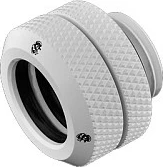 Adapter Bitspower Multi-Link, G1/4" mashkull në Hardtube 12mm, i drejtë, i bardhë