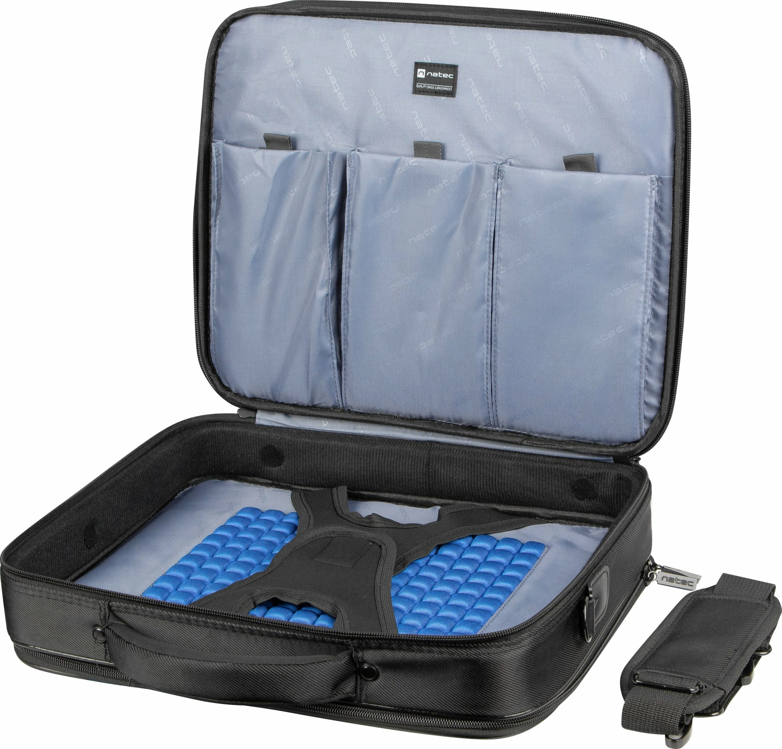 Çantë laptopi Natec Boxer NTO-0393 17.3\" e zezë